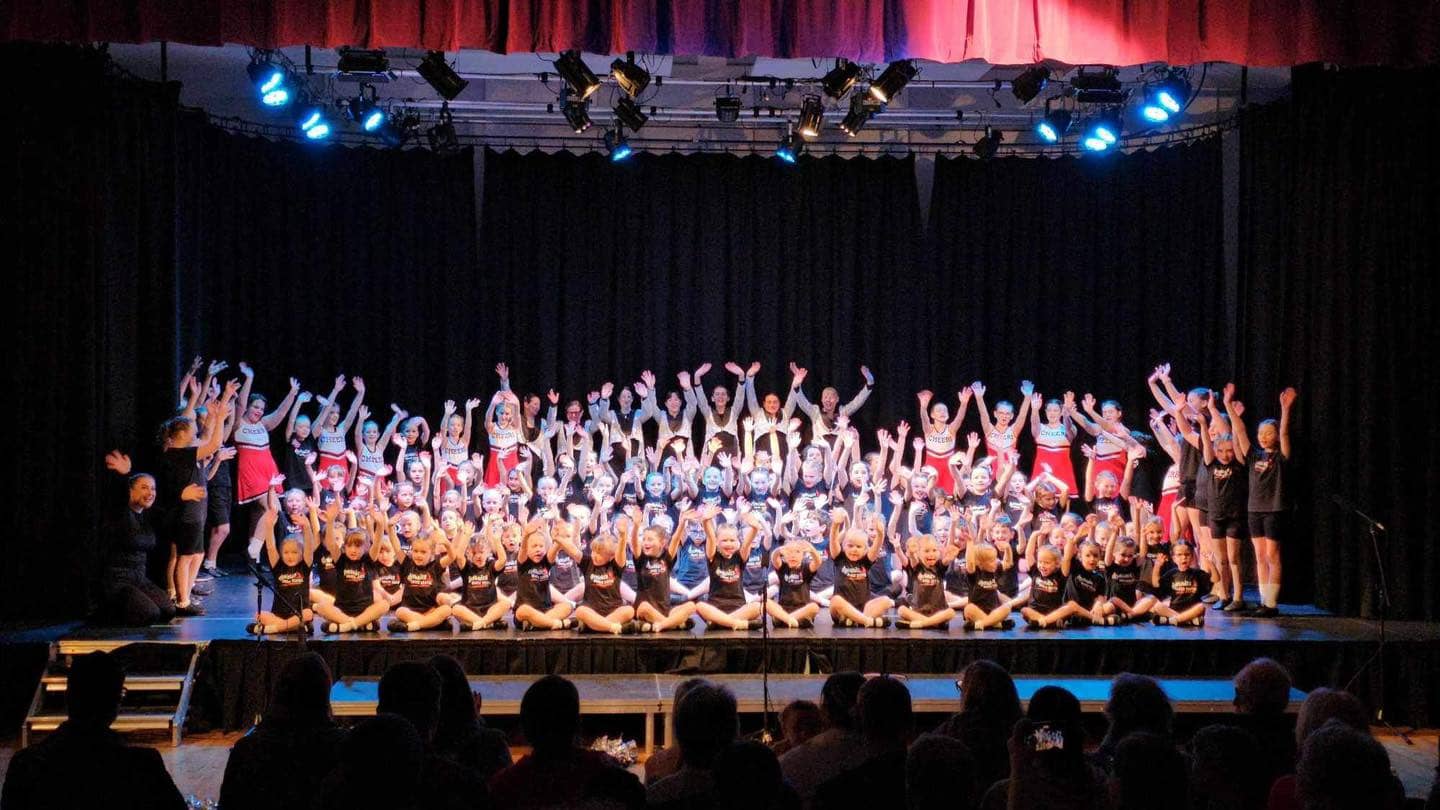 Dynamics Dance Centre Duckmanton Show" or "Dynamics Martial Arts Launch.